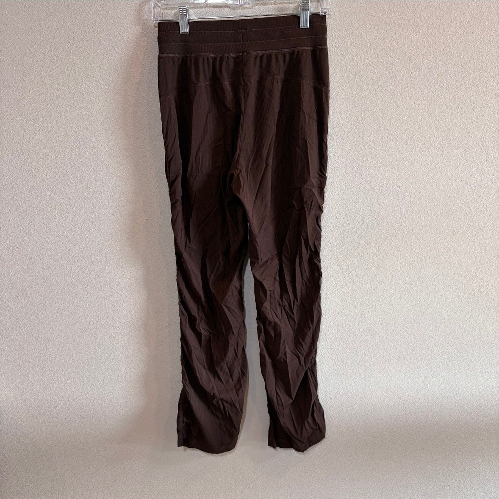 CRZ YOGA Lightweight Jogger Pants XS Brown Ribbed Waist Athleisure Hiking - Picture 2 of 4